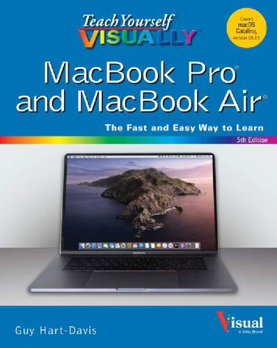 Teach Yourself Visually Macbook Pro And Macbook Air The Fast And Easy Way To Learn 5th Edition Guy Hartdavis