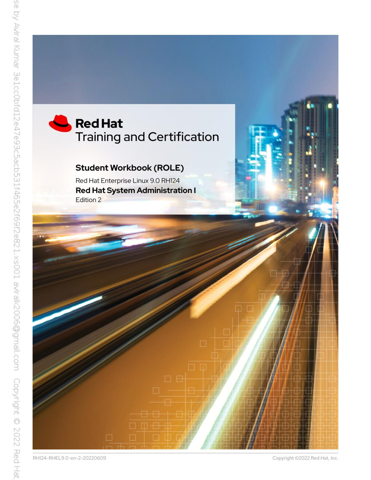 Red Hat Enterprise Linux 90 Rh124 Red Hat System Administration I Ashish Lingayat
