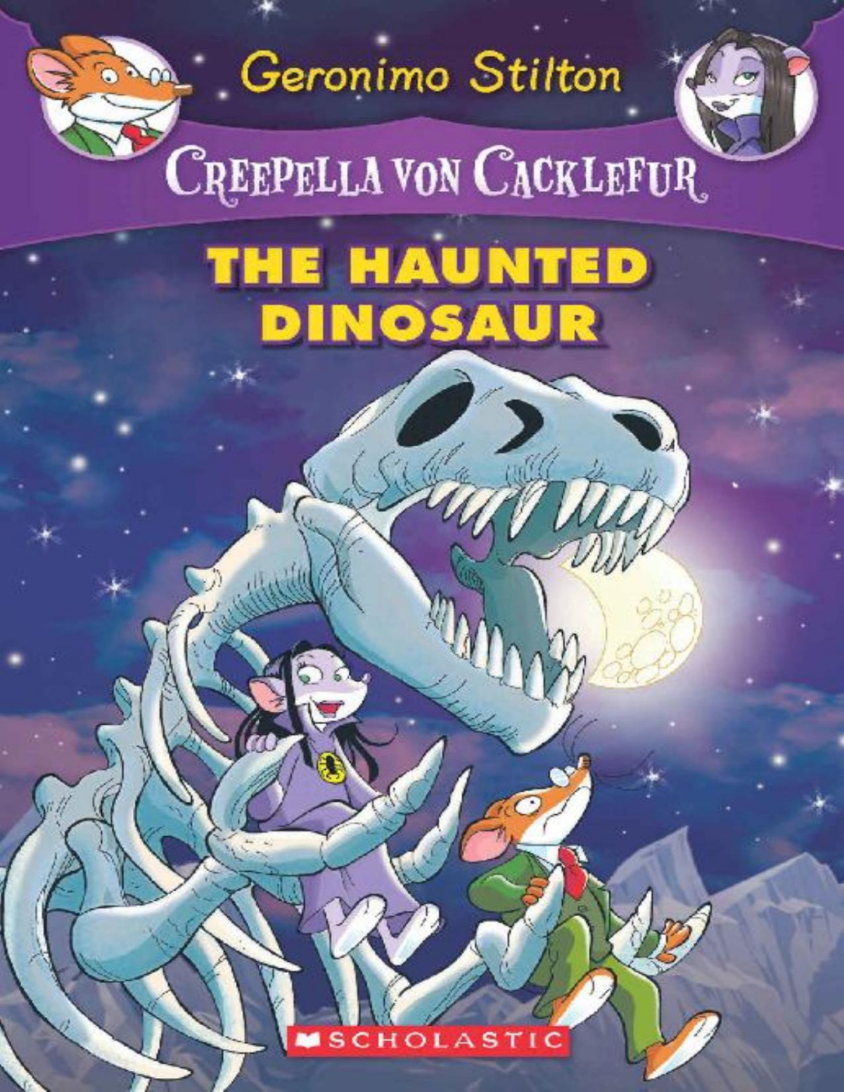 The Haunted Dinosaur Creepella Von Cacklefur 9 Geronimo Stilton