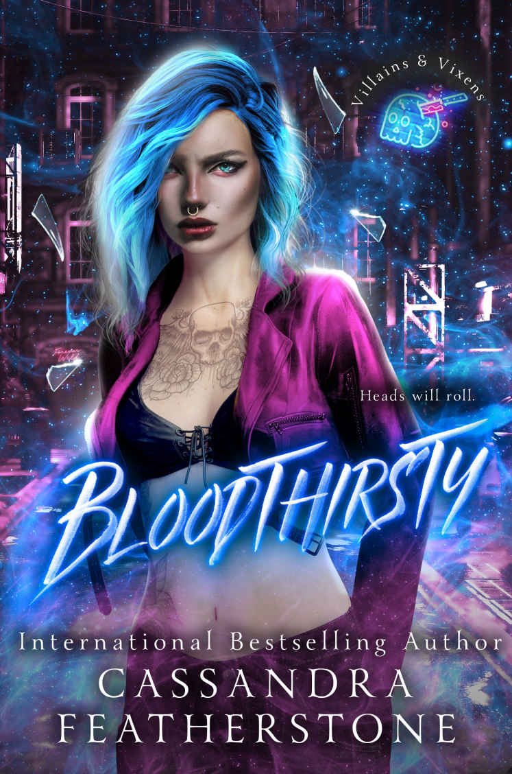 Bloodthirsty A Darksteamycontemporary Romance Villains Vixens Book 1 Cassandra Featherstone