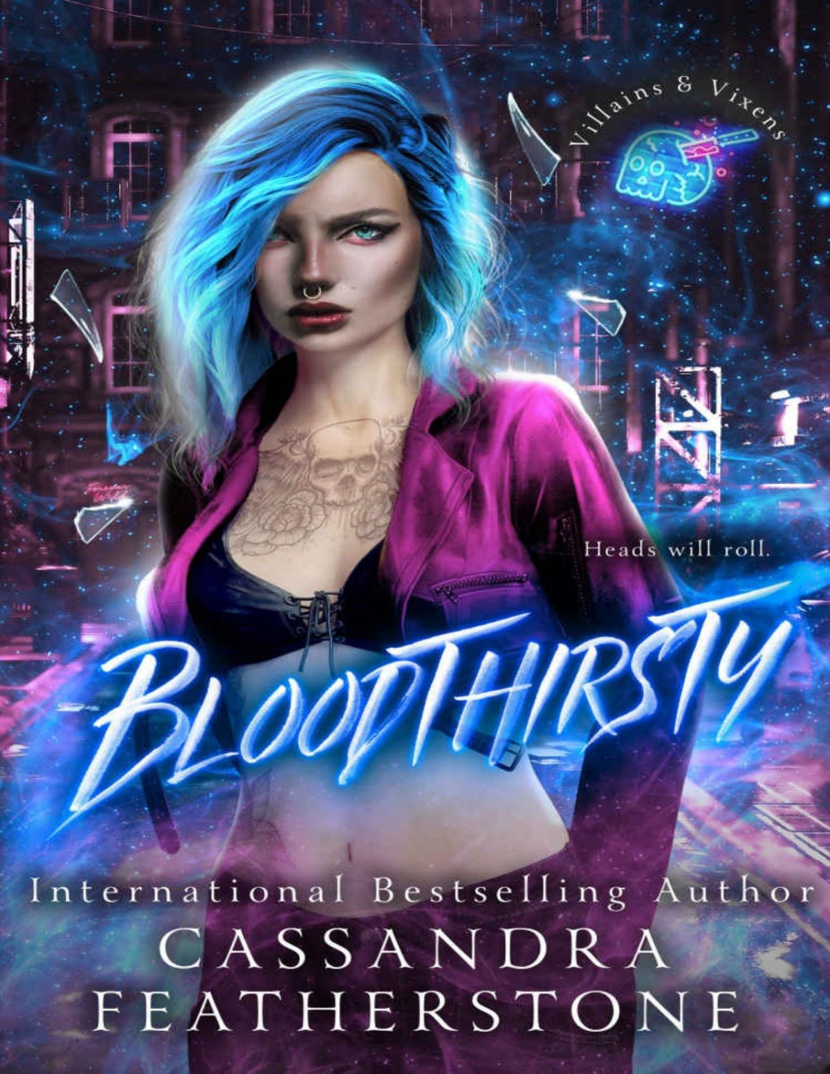 Bloodthirsty A Darksteamycontemporary Romance Villains Vixens Book 1 Cassandra Featherstone