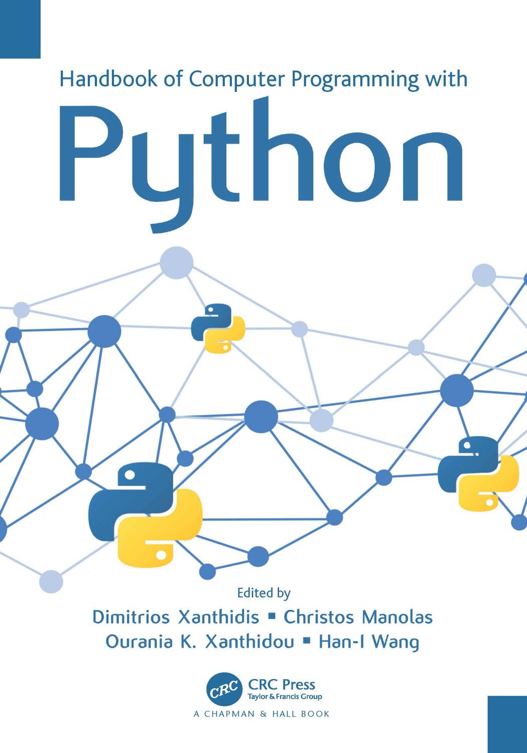 Handbook Of Computer Programming With Python Dimitrios Xanthidis