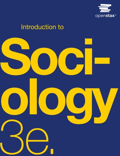 Introduction To Sociology 3 Tonja R Conerly Kathleen Holmes