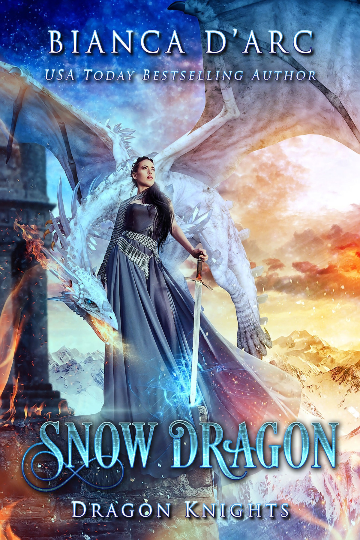 Snow Dragon Bianca Darc