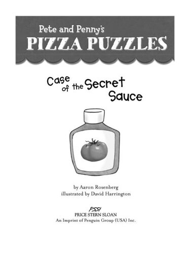 Case Of The Secret Sauce Aaron Rosenberg