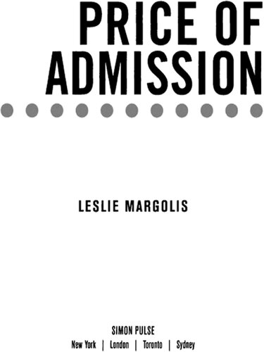 Price Of Admission Leslie Margolis