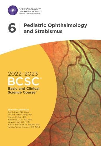 20222023 Basic And Clinical Science Course Section 6 Pediatric Ophthalmology And Strabismus 20222023 American Academy Of Ophthalmology