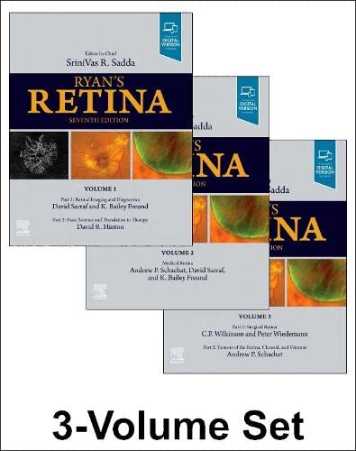 Ryans Retina 7th Edition Srinivas R Sadda Md Editor Andrew P Schachat Md Editor