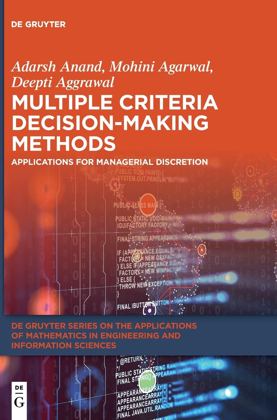 Multiple Criteria Decisionmaking Methods Applications For Managerial Discretion Adarsh Anand