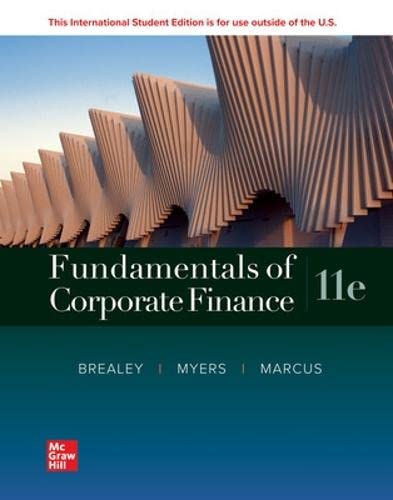 Ise Fundamentals Of Corporate Finance 11th Edition Richard A Brealey