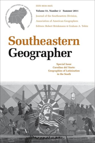 Carolina Del Norte Geographies Of Latinization In The South Robert Brinkmann
