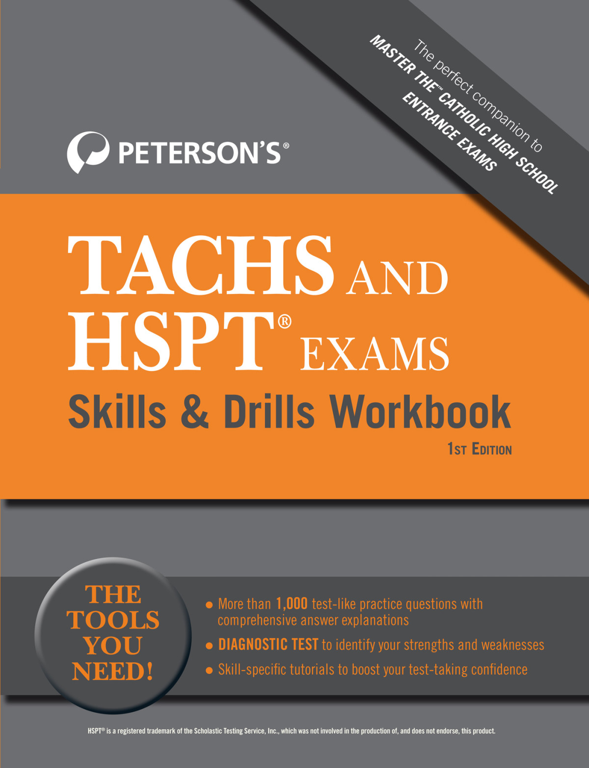 Petersons Tachs And Hspt Exams Skills Drills Workbook Petersons