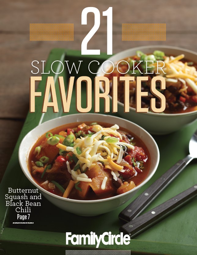 Family Circle 21 Slow Cooker Favorites Family Circle