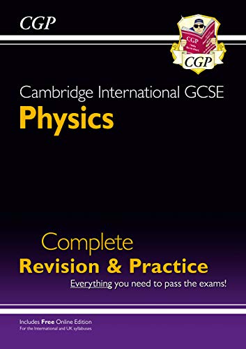 Cambridge International Gcse Physics Complete Revision Cgp Books