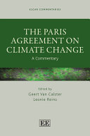 The Paris Agreement On Climate Change Geert Van Calster Leonie Reins