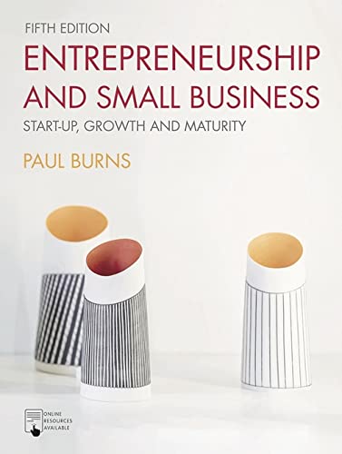Entrepreneurship And Small Business 5th Edition Paul Burns