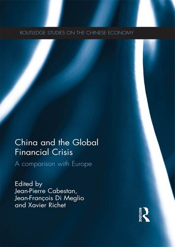 China And The Global Financial Crisis Jeanpierre Cabestan Jeanfranois Di Meglio