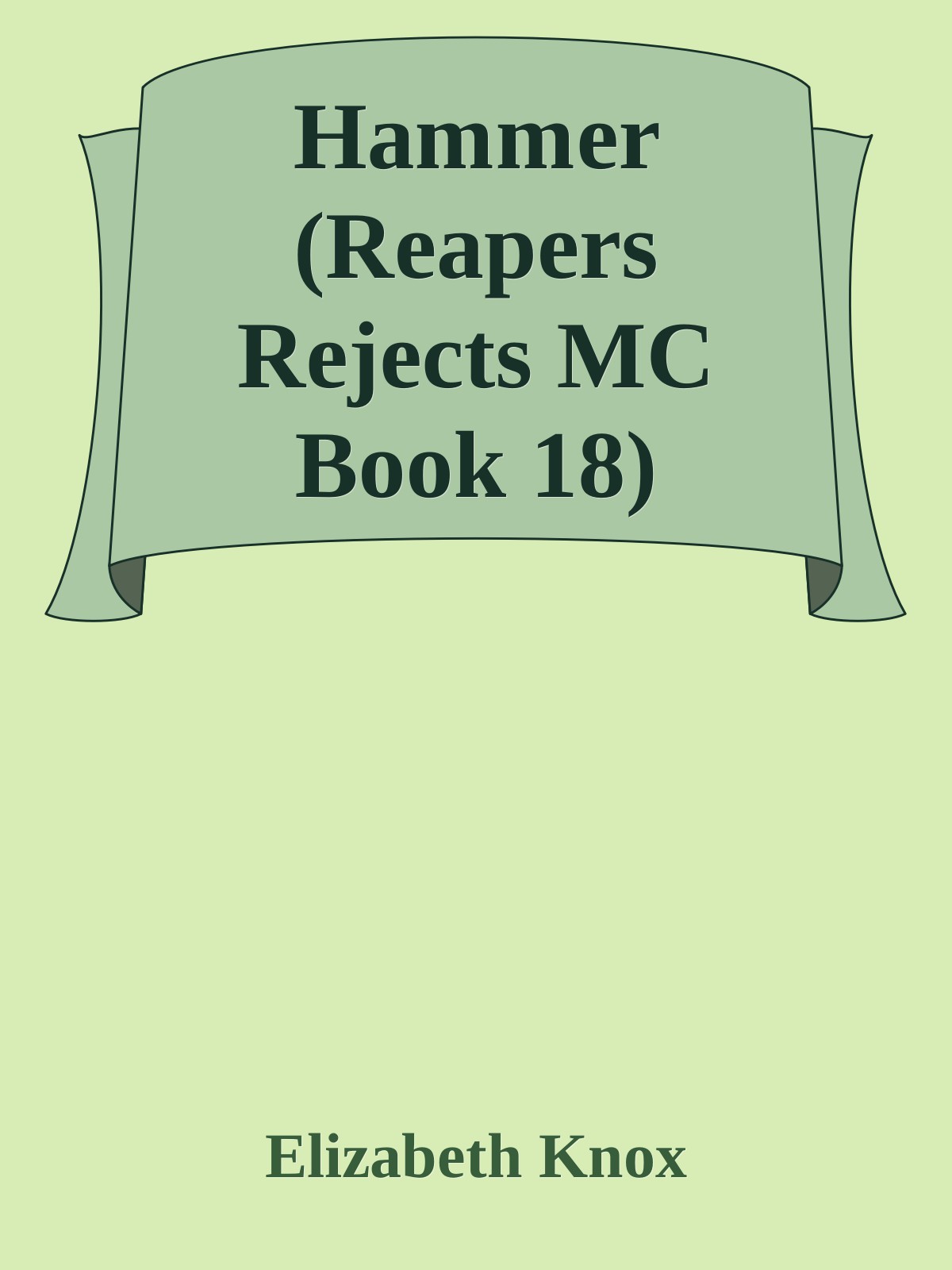 Hammer Reapers Rejects Mc Book 18 Elizabeth Knox
