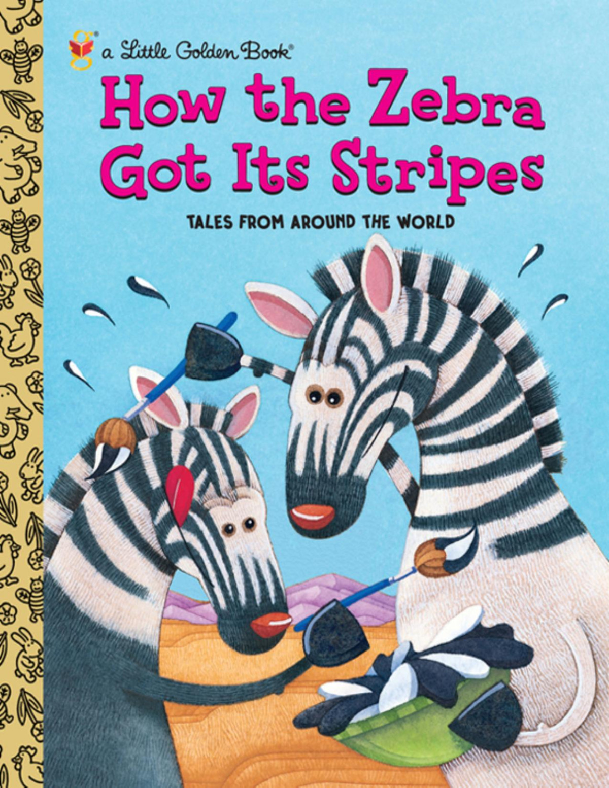 How The Zebra Got Its Stripes Golden Books