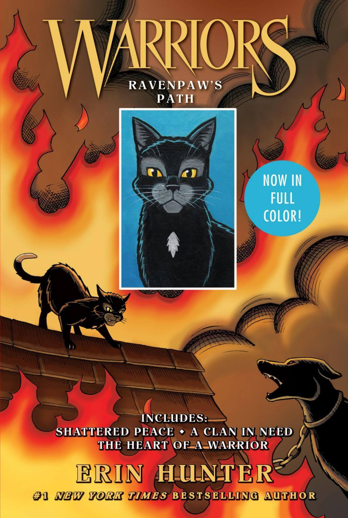 Ravenpaws Path Shattered Peace A Clan In Need The Heart Of A Warrior Warriors Manga Erin Hunter