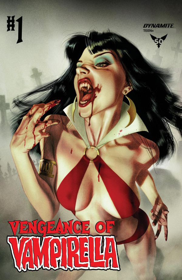 Vengeance Of Vampirella Art Dynamite