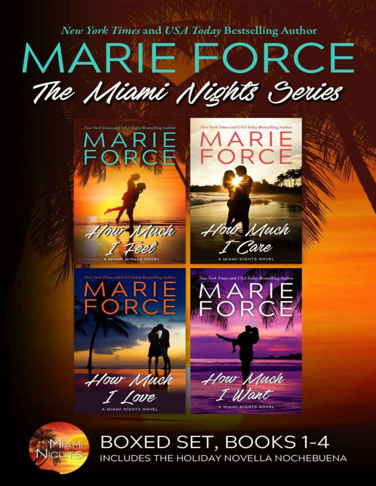 Miami Nights Series Boxed Set Books 14 Force Marie