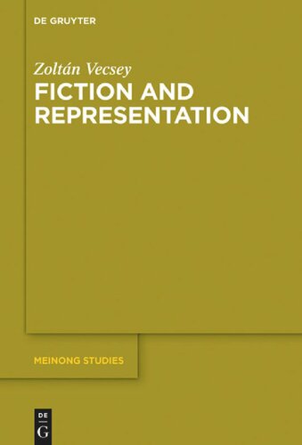 Fiction And Representation Zoltn Vecsey Ulf Hfer Ed Jutta Valent Ed