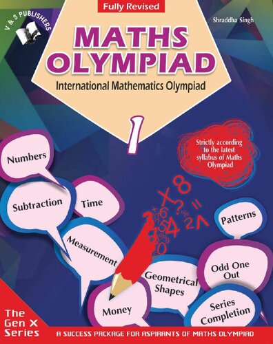International Maths Olympiad Class 1 With Omr Sheets Singh Shraddha