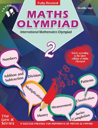 International Maths Olympiad Class 2with Omr Sheets Singh Shraddha
