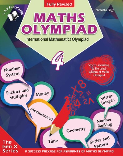 International Maths Olympiad Class 4 With Omr Sheets Singh Shraddha