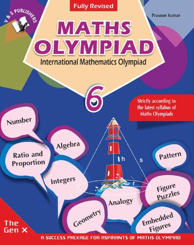 International Maths Olympiad Class 6 With Omr Sheets Kumar Prasoon