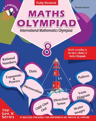 International Maths Olympiad Class 8with Omr Sheets Kumar Prasoon
