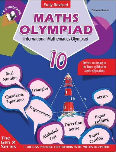 International Maths Olympiad Class 10 With Omr Sheets Kumar Prasoon