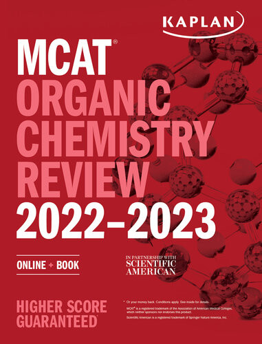Mcat Organic Chemistry Review 20222023 Online Book Kaplan Test Prep Kaplan Test Prep