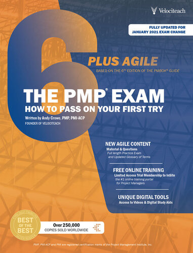 The Pmp Exam How To Pass On Your First Try Test Prep Series 6th Edition Andy Crowe Pmp Pgmp