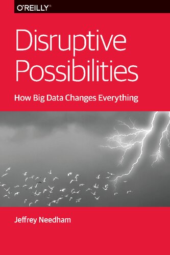 Disruptive Possibilities How Big Data Changes Everything Jeffrey Needham