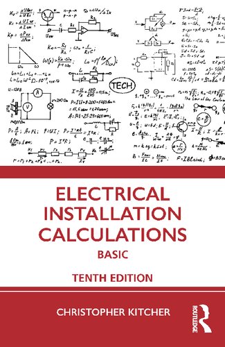 Electrical Installation Calculations Basic Christopher Kitcher