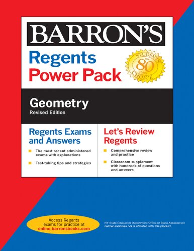 Regents Geometry Power Pack Revised Edition Andre Castagna