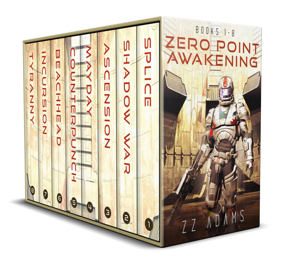 Zeropoint Awakening The Complete Series Books 18 A Military Scifi Box Set Zz Adams