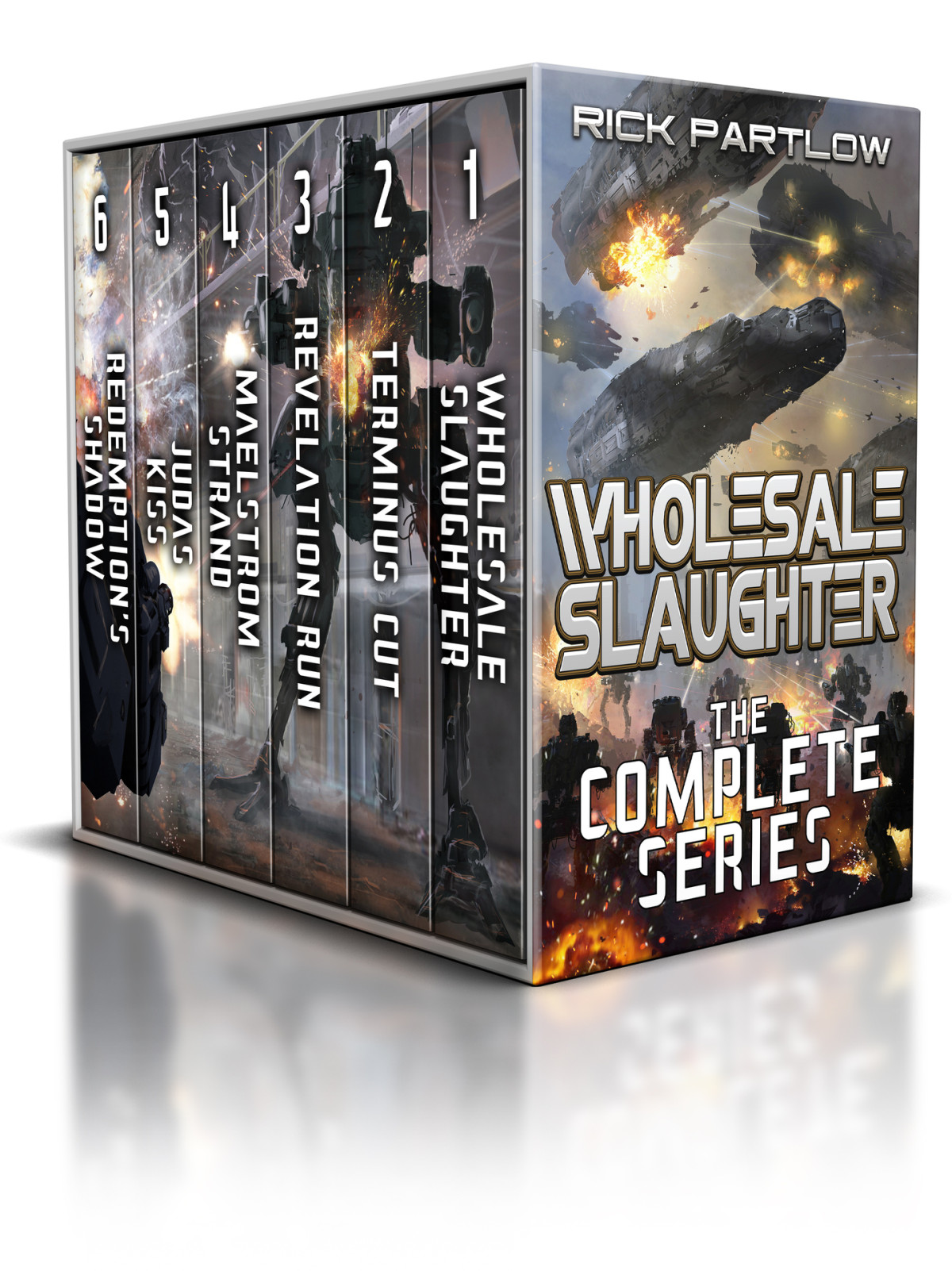 Wholesale Slaughter The Complete Series Books 16 A Military Scifi Box Set Rick Partlow