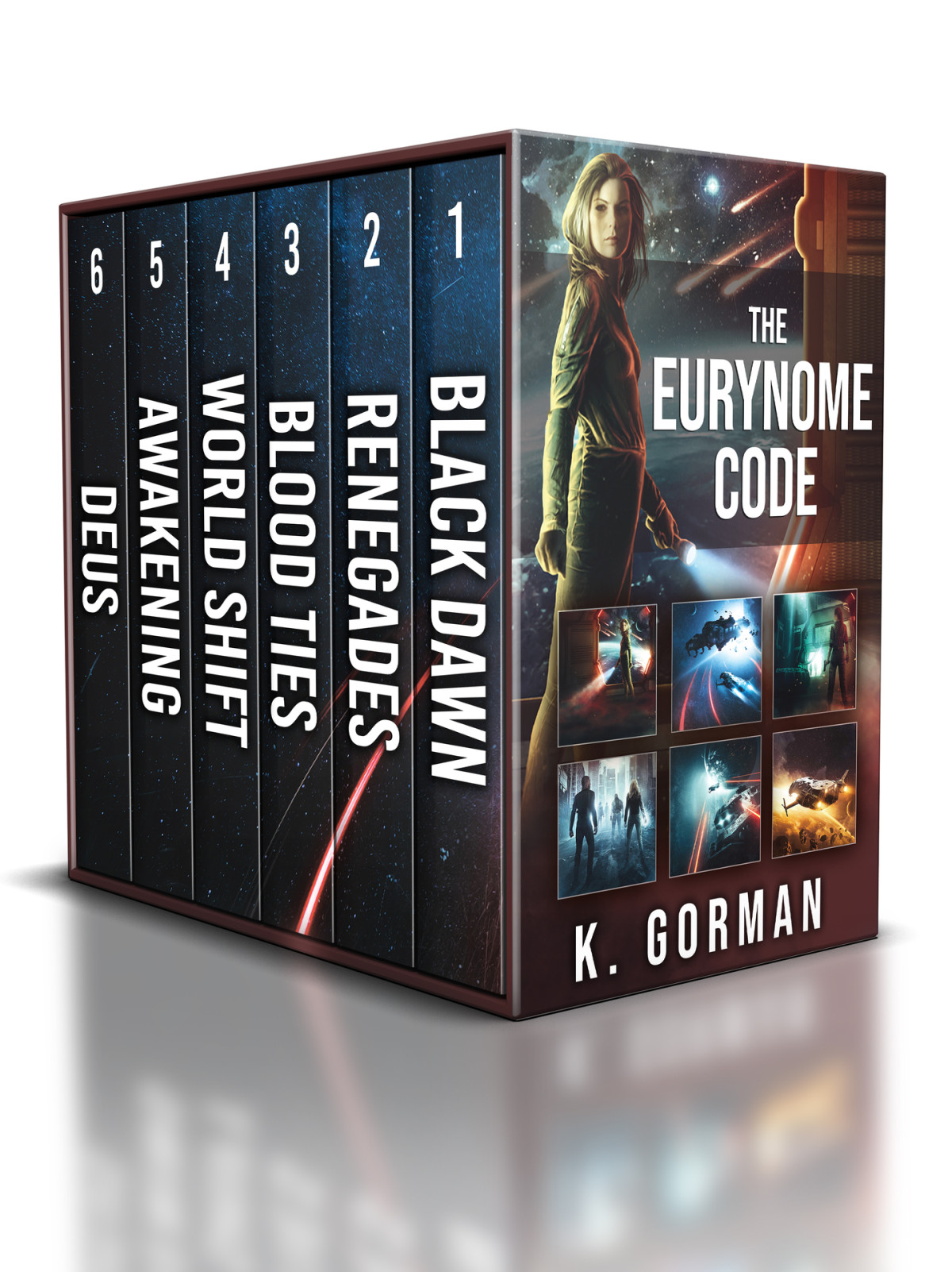 The Eurynome Code The Complete Series A Space Opera Box Set K Gorman