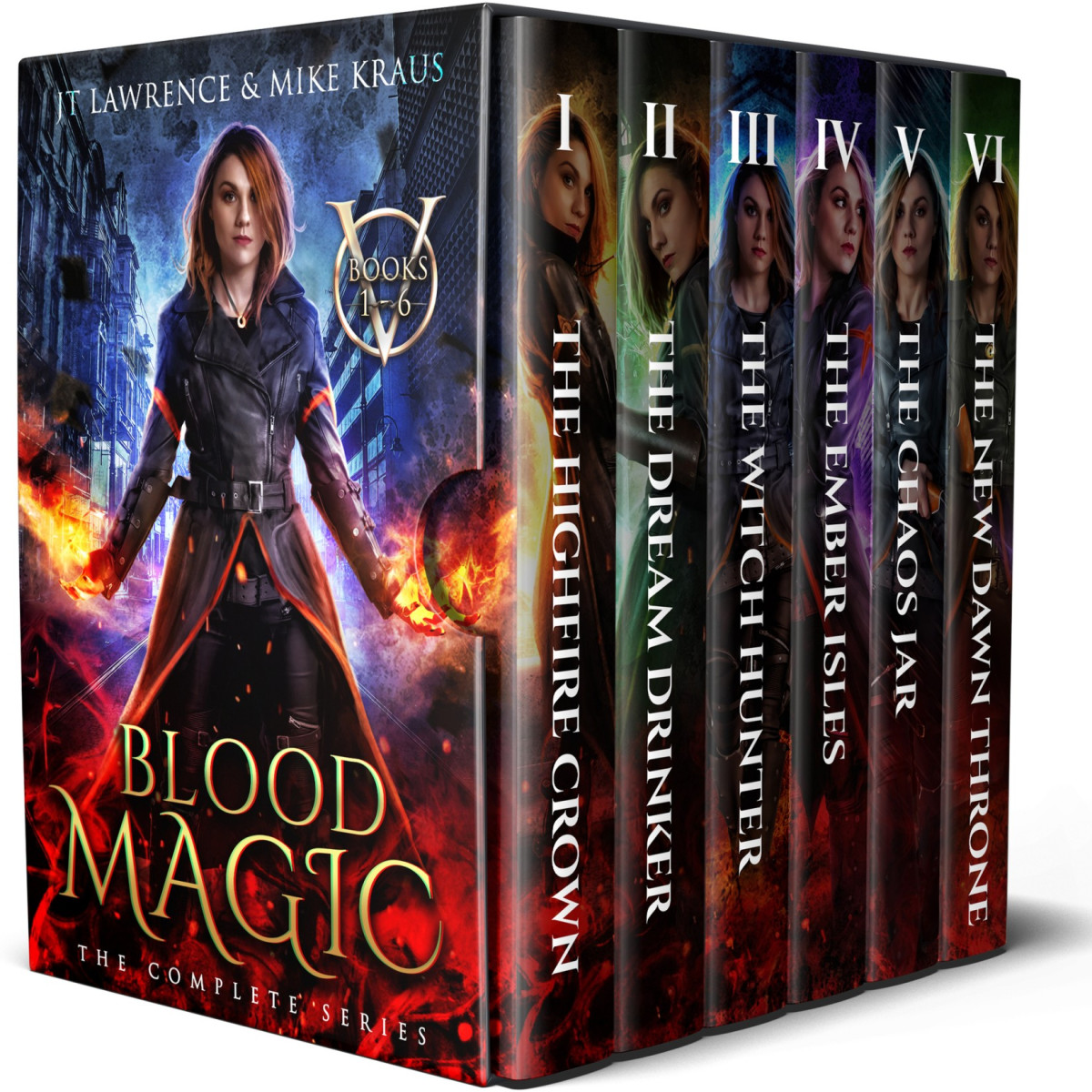 Blood Magic Box Set The Complete Urban Fantasy Action Adventure Blood Magic Omnibus Books 16 Jt Lawrence Mj Kraus