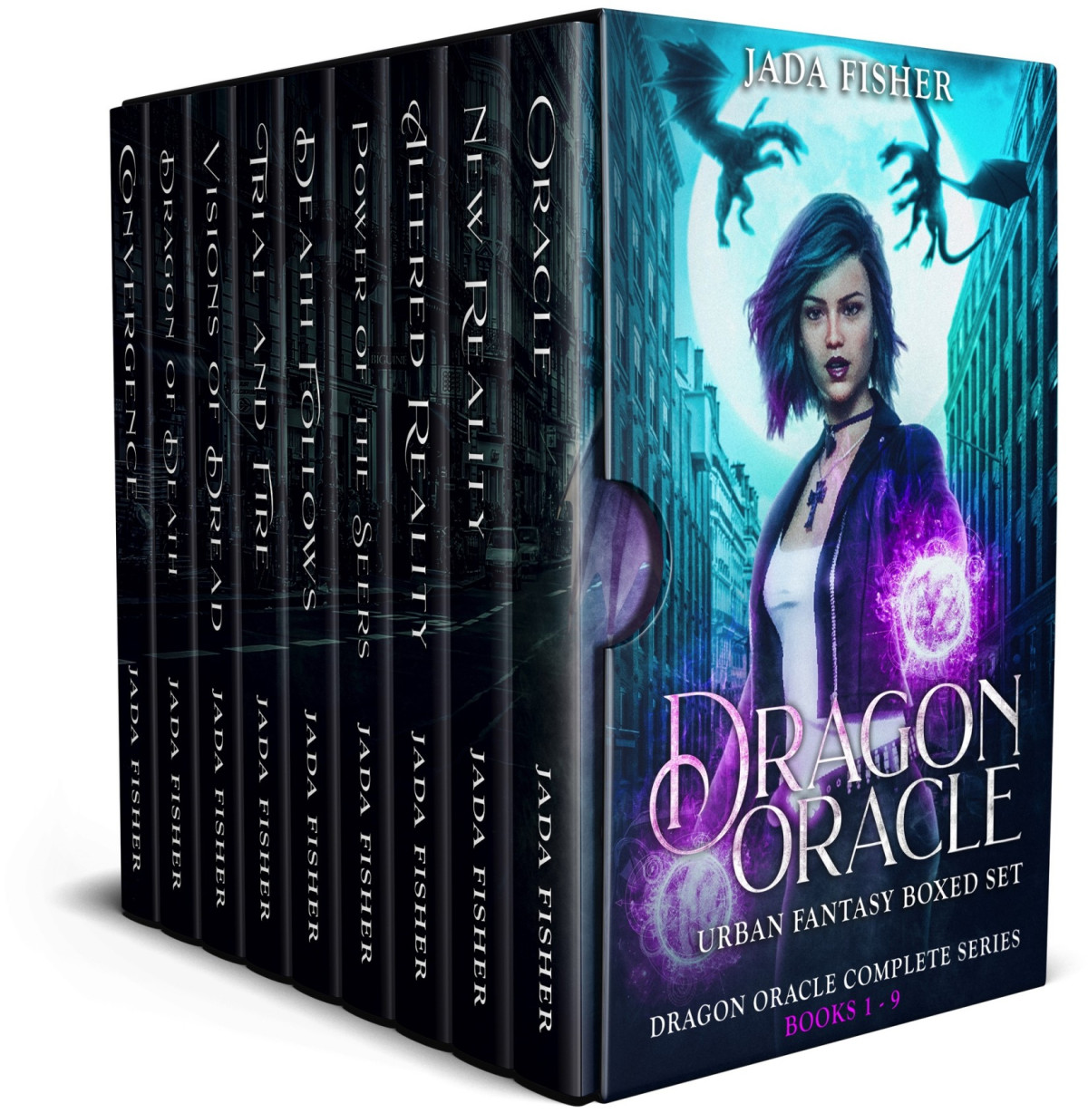 Dragon Oracle Urban Fantasy Boxed Set Dragon Oracle Complete Series Books 1 9 Jada Fisher