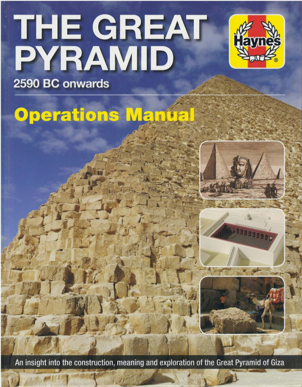 The Great Pyramid Operations Manual David Lightbody Franck Monnier