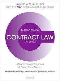 Contract Law Concentrate Law Revision And Study Guide 4th Edition Jill Poole