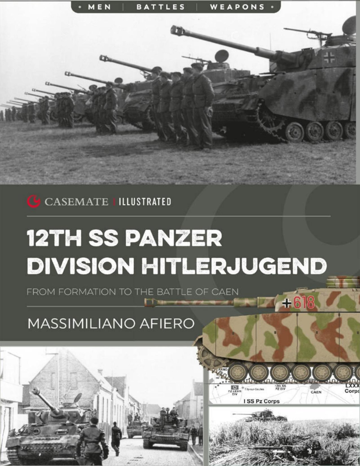 12th Ss Panzer Division Hitlerjugend Casemate Illustrated 1st Edition Massimiliano Afiero Raphael Riccio