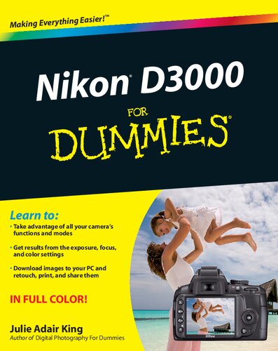 Nikon D3000 For Dummies 1st Edition Julie Adair King