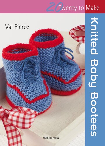 Knitted Baby Bootees Val Pierce