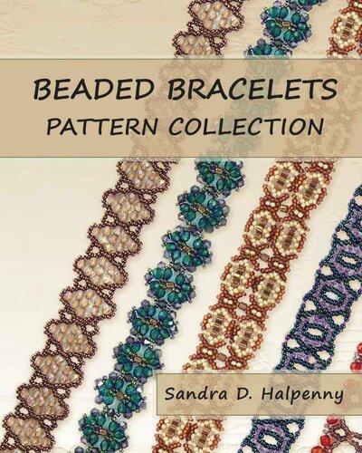 Beaded Bracelets Pattern Collection Sandra D Halpenny