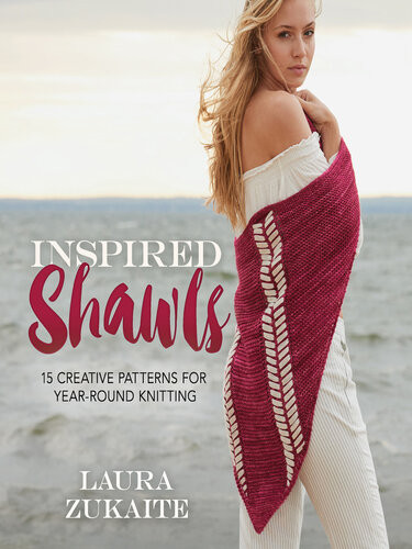 Inspired Shawls 15 Creative Patterns For Yearround Knitting Laura Zukaite